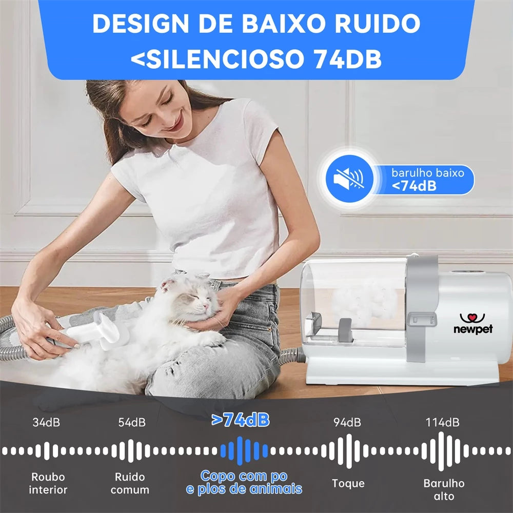 Superven™ | Aspirador Multifuncional 7 em 1 para Cães e Gatos