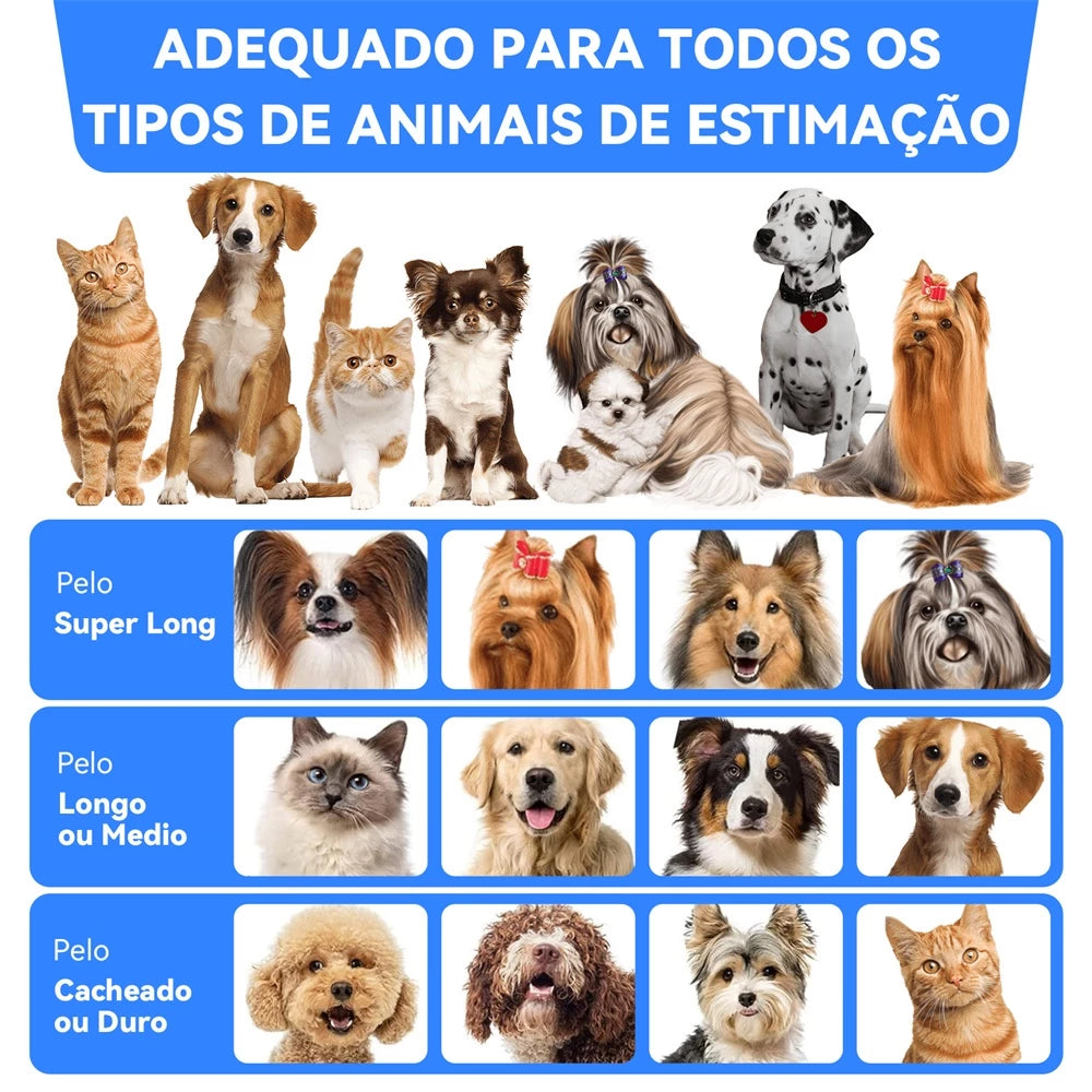 Superven™ | Aspirador Multifuncional 7 em 1 para Cães e Gatos