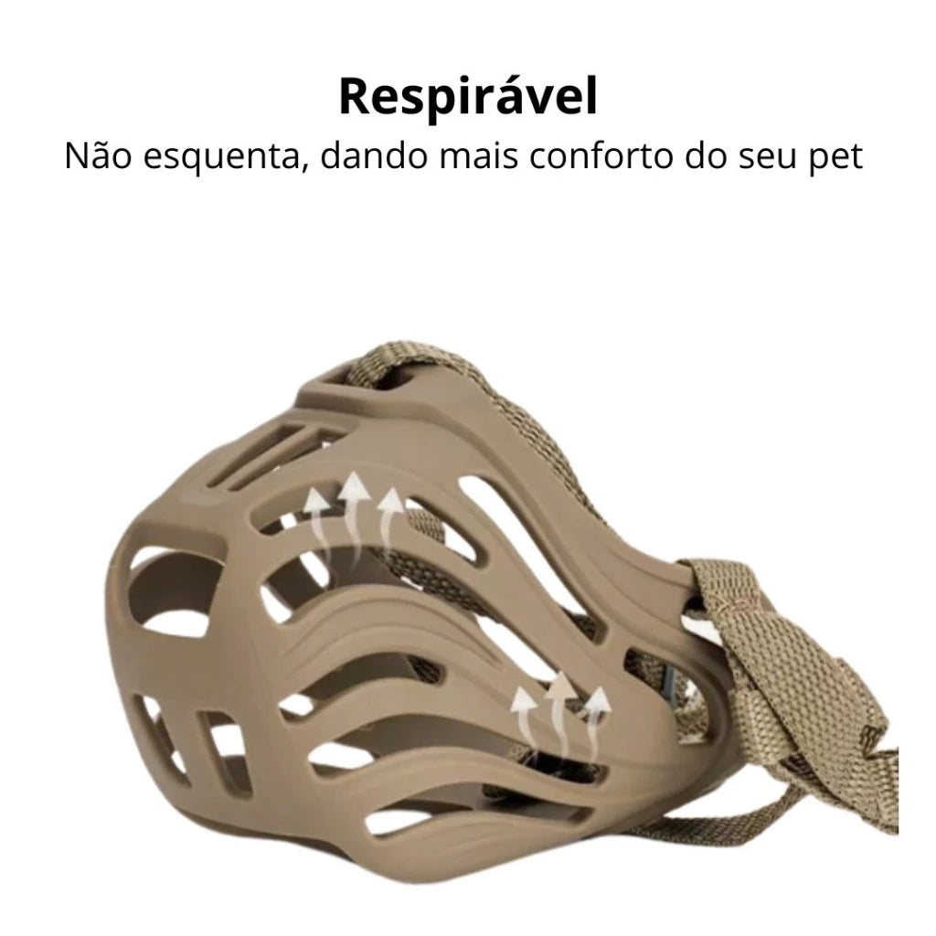 Focinheira Style™ | Segurança e Conforto para Seu Pet