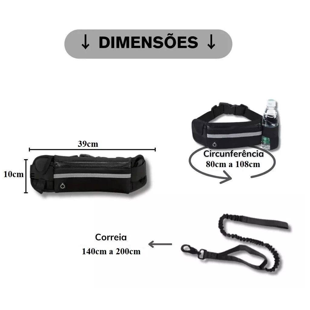 Guia ActiveFit™ | Passeios Práticos e Seguros com as Mãos Livres - Bonopet