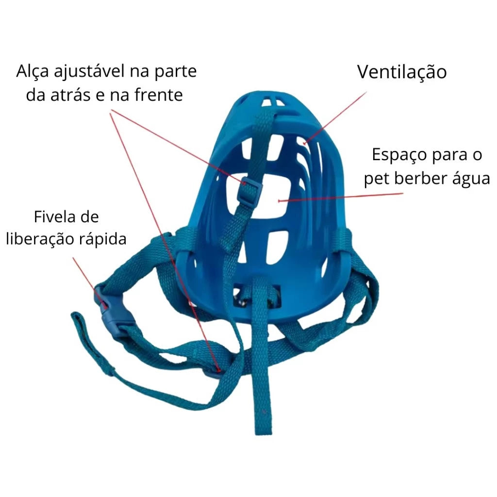 Focinheira Style™ | Segurança e Conforto para Seu Pet