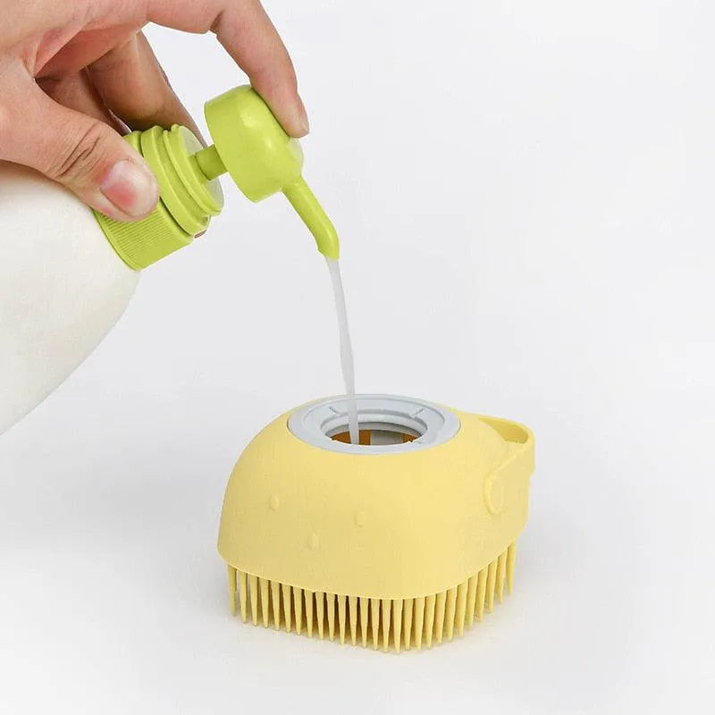 Escova de Banho SpaPet™ | Para Cachorro e Gato - BonoPet