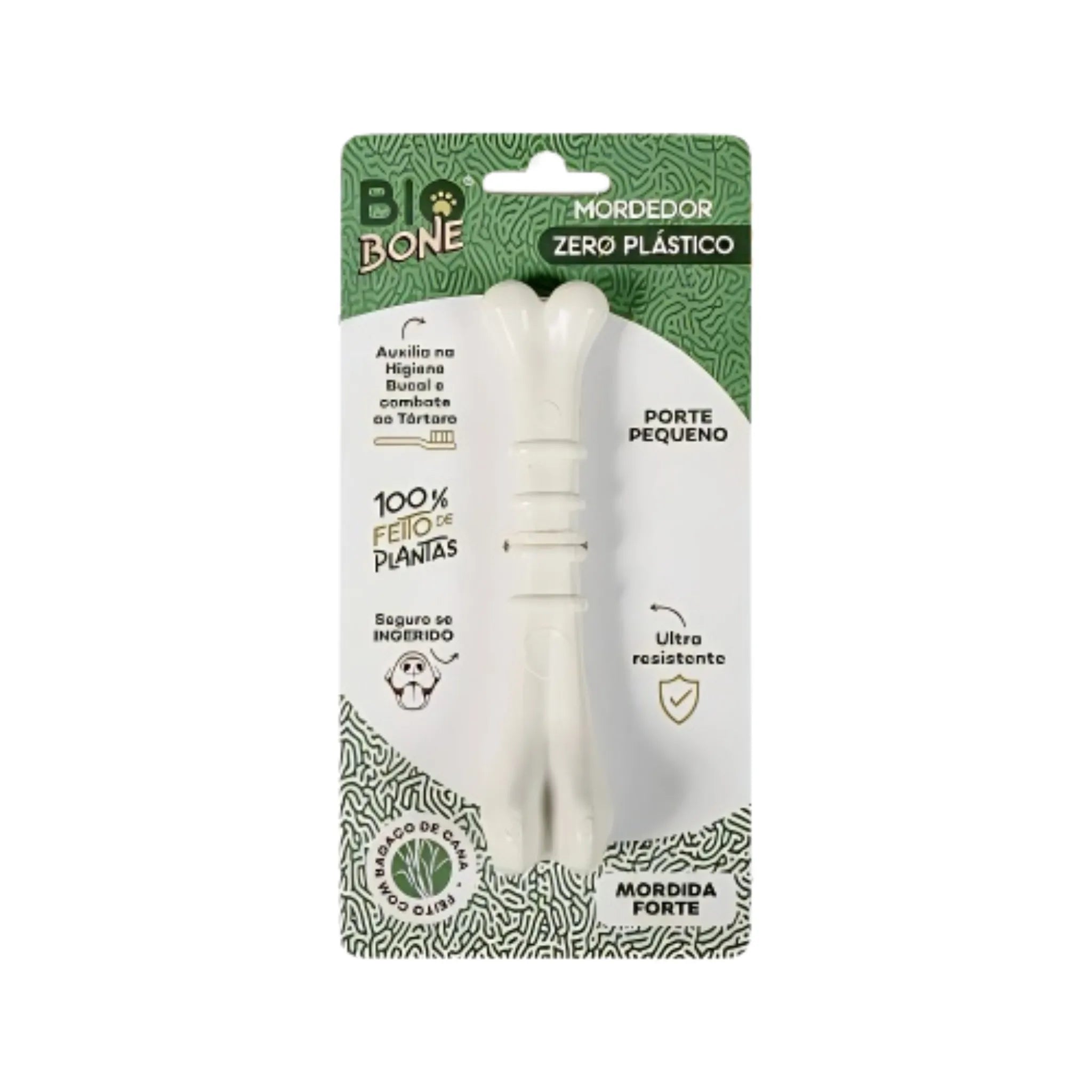 Biobone™ | Brinquedo Ecológico 100% Vegetal para Cães de Todos os Portes