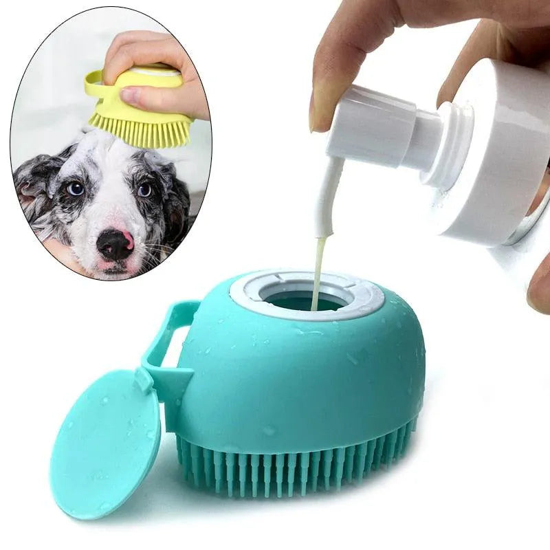 Escova de Banho SpaPet™ | Para Cachorro e Gato - BonoPet
